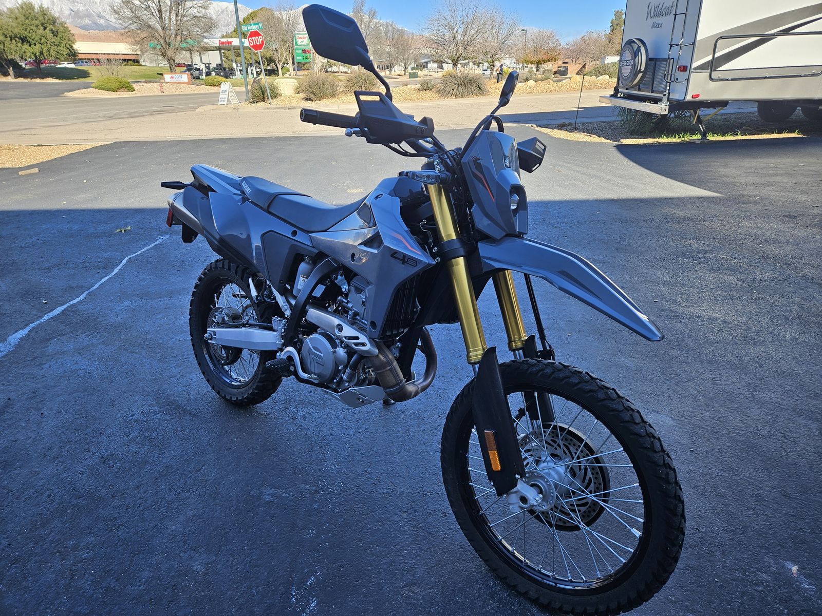 2025 Suzuki DR 4S DR-Z Only 228 Miles! Over 80MPG! Excellent Condition DRZ