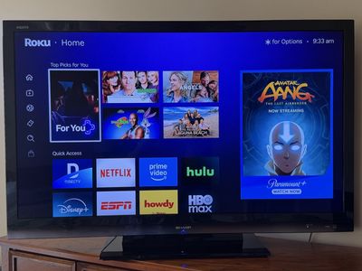 Sharp Aquos 52" Flat Screen TV with Pedestal Stand & Remote