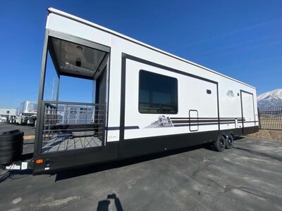 New 2025 Forest River RV Destination Trailer (Cedar Creek Cottage 40CFD)