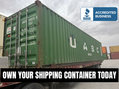 40' Used Shipping Container – Secure Warehouse Storage – Available Now