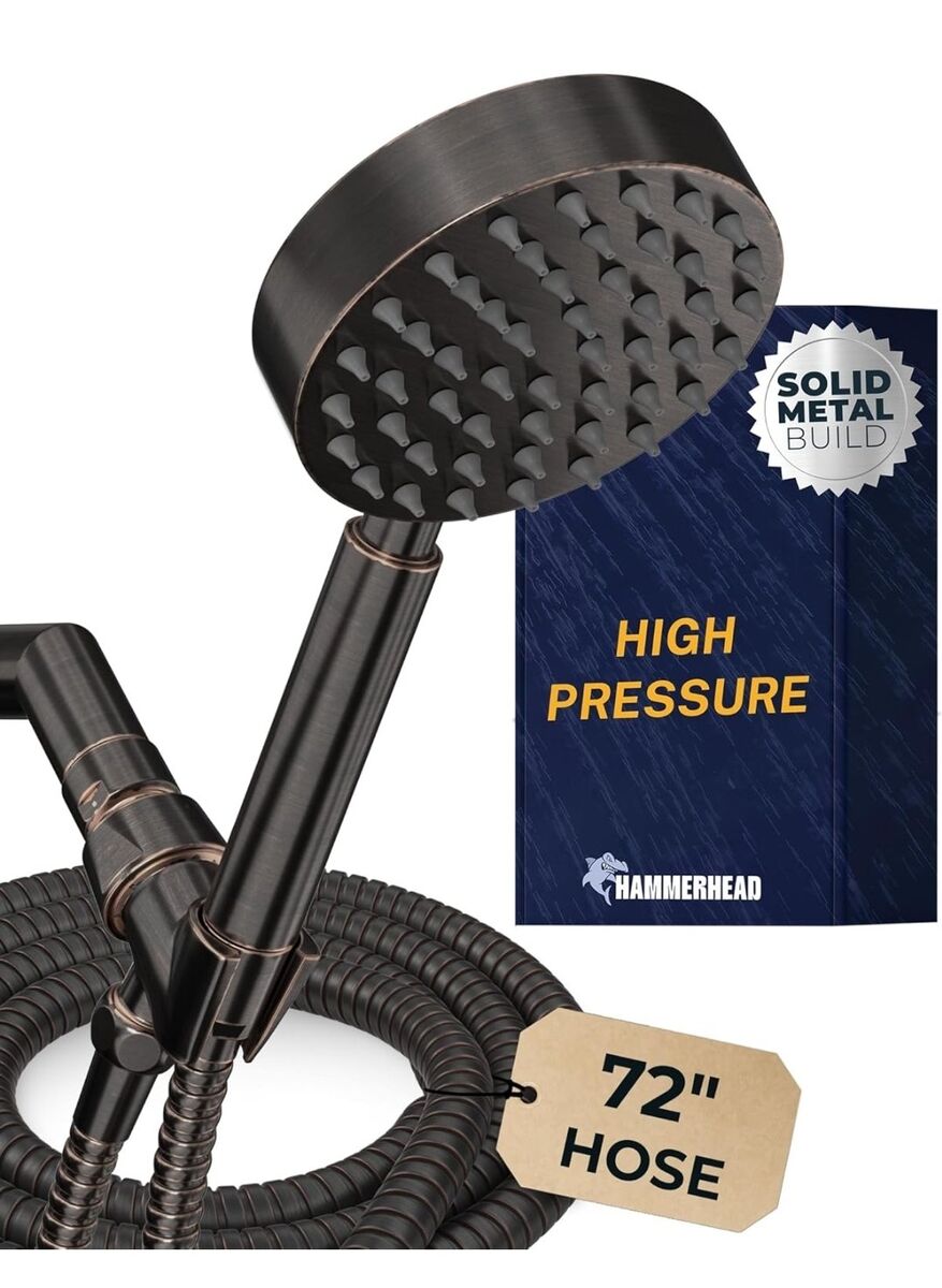 Hammerhead handheld showerhead