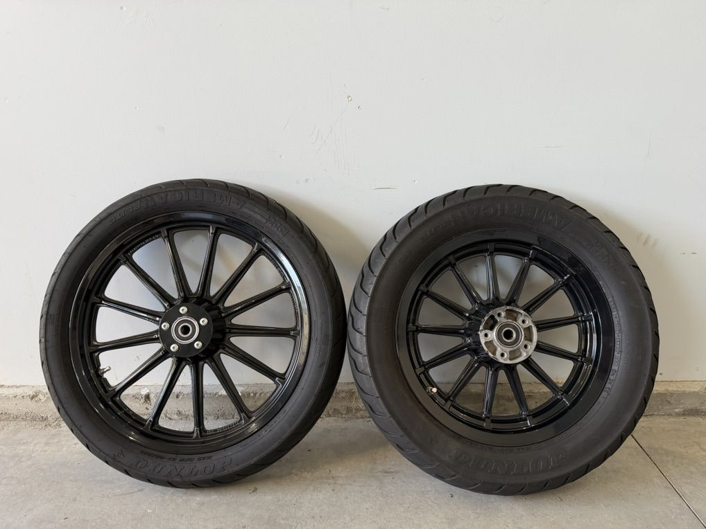 13 Spoke mags for dyna/sportster/fxr