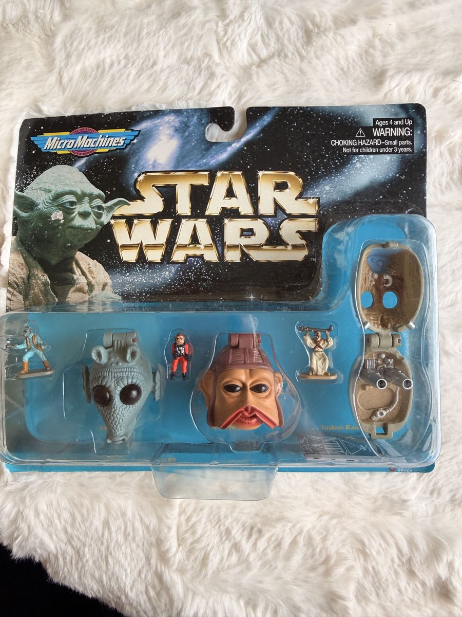 Vintage Star Wars Micro Machines Action Fleet Character Set Sealed Galoob 1990s