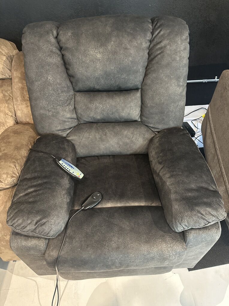 Power Lift Chair MICROFIBER HEAT MASSAGE