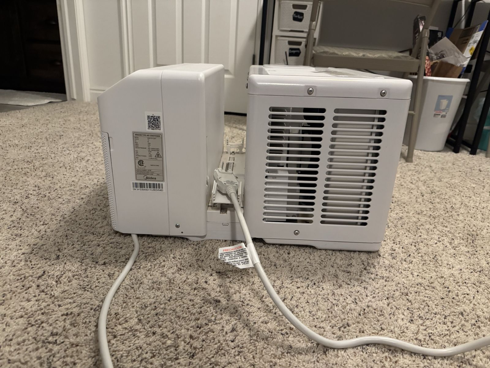 Midea 10,000 BTU U-Shaped Window Air Conditioner MAW10V1QWT
