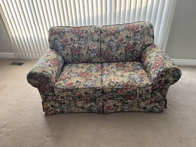 Sofa and loveseat
