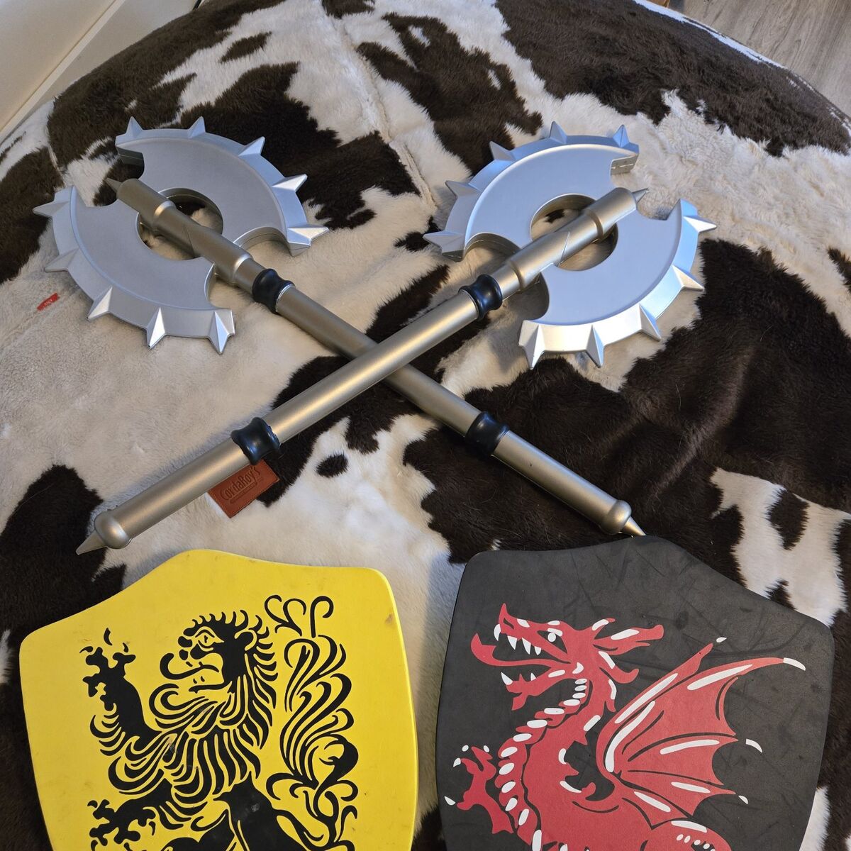 Quality Foam Shield/Axe x2 sets