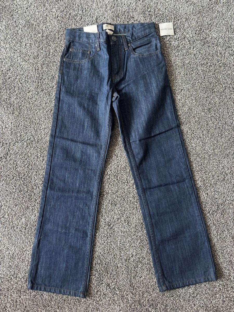 NEW! GapKids Straight Fit Denim Jeans- Size 12