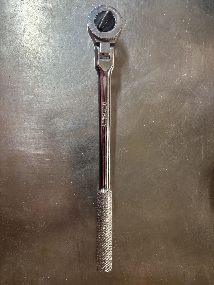 Stanley 3/8" Drive Flex Head Ratchet 10 3/4" length