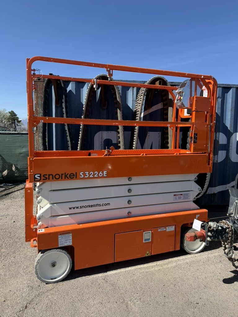 Snorkel S2632 Scissor Lift Rental – 26ft Electric Man Lift