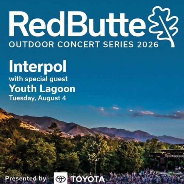 INTERPOL ticket 8/4 at Red Butte Gardens Amphitheater