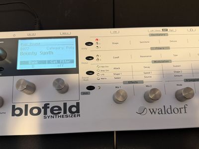 Waldorf Blofeld Desktop Synthesizer