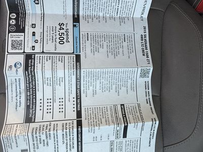 2015 CHEVROLET SILVERADO 1500 LTZ