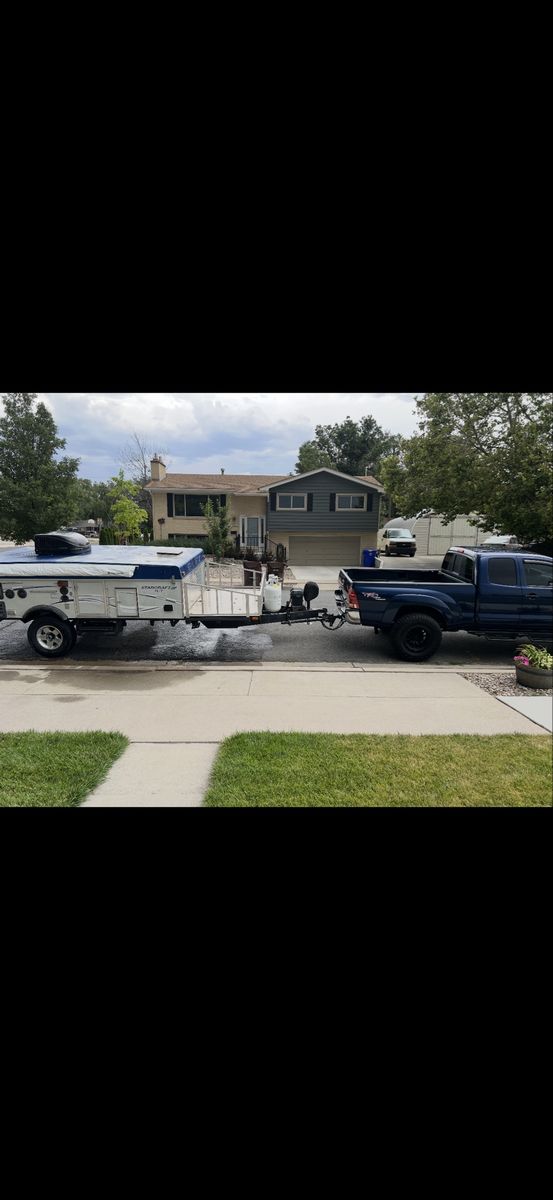 StarCraft RT13 Toy Hauler Pop-Up Camper