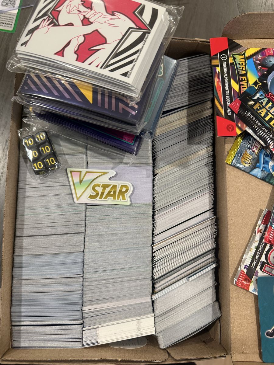 Big Box Of Random Cards-mostly Pokemon