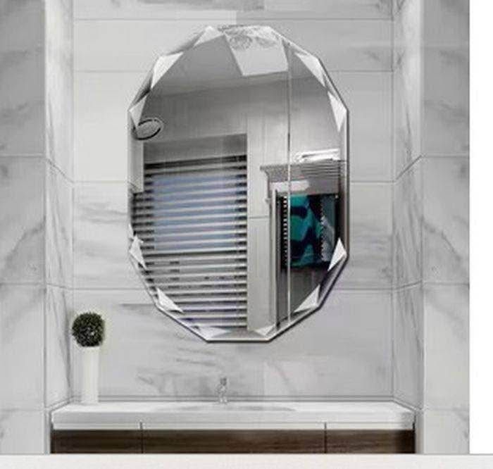 New Mirror 36" L x 30" W Single Beveled Edge Bath Wall Vanity Mirror by Ello & Allo Very High Quality and Ornate