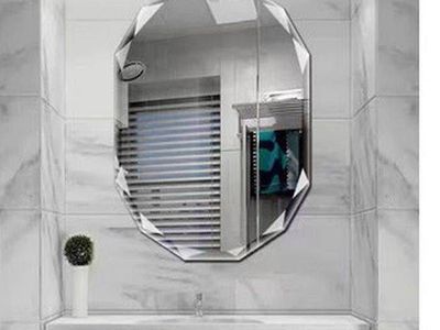 New Mirror 36" L x 30" W Single Beveled Edge Bath Wall Vanity Mirror by Ello & Allo Very High Quality and Ornate