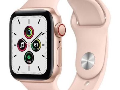 Apple Watch Series 6 GPS 40mm Rose Gold Aluminum Case Pink Sand Sport Band