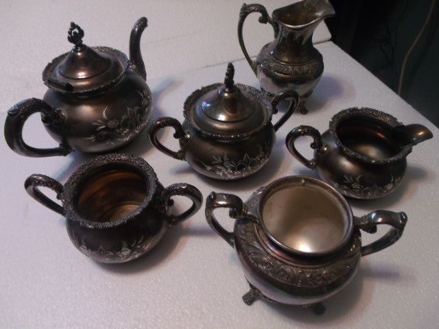 Silver Tea Set Items