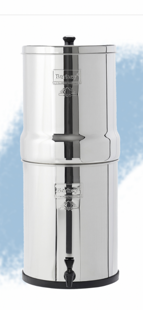 Royal Berkey 3.25 Gallon Gravity Water Purification System Bundle Brand New