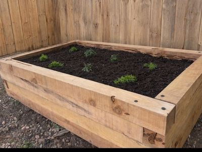 3'x5' Pecky Cedar Garden Boxes (Pre-Built Or DIY)