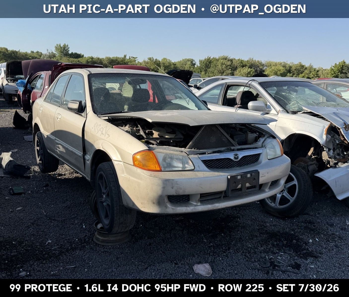 Just In! 1999 Mazda Protege Parts - UTPAP Ogden