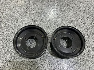 10x5 Black 4/144 Wheels