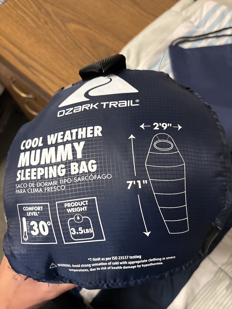 Ozark Trail Sleeping Bag