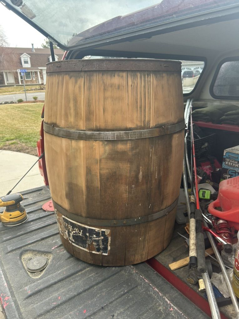 Wooden Barrel