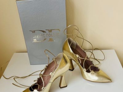 DIVINE FOLLIE, ITALIAN HIGH HEEL SOFT LEATHER SHOES