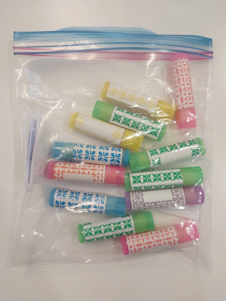 Homemade Chapstick (ingredients in photos)