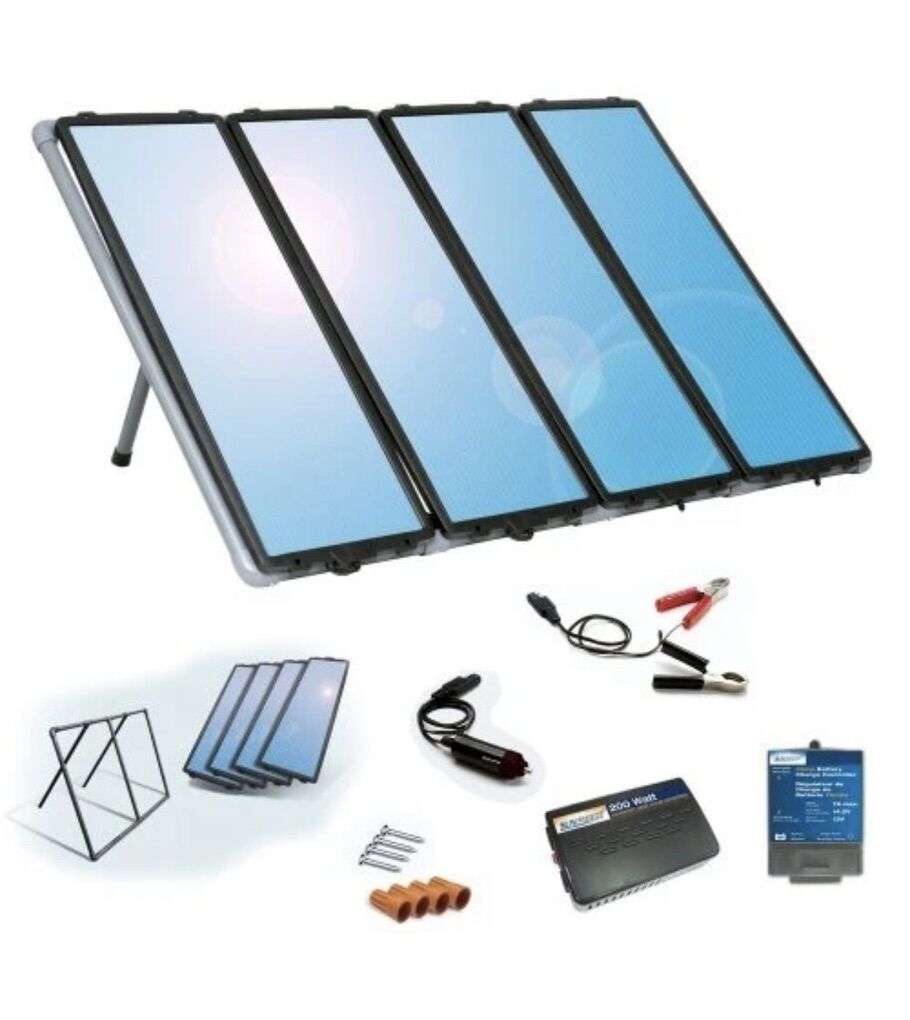 Sunforce 60W Solar Panel Charging Kit