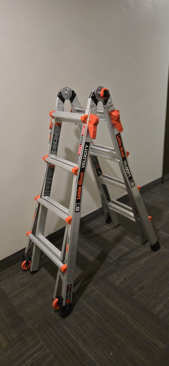 Little Giant Velocity. Multi-Position Aluminum Ladder 17 Ft