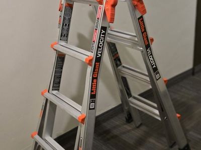 Little Giant Velocity. Multi-Position Aluminum Ladder 17 Ft