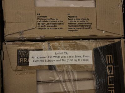 11sq Ft Wall Tile 3x8