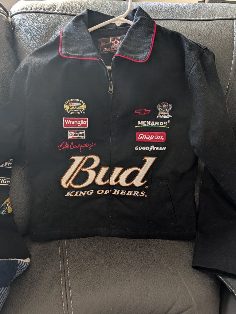 NASCAR Budweiser Racing Jacket Dale Earnhardt Jr.