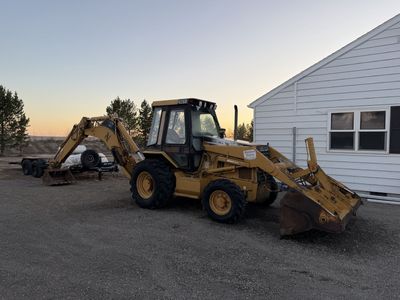 1996 CAT 426B Backhoe 4x4 ALL WHEEL STEER