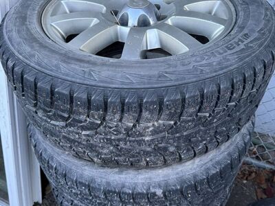 F150 Wheels with Hankook Winter Tires