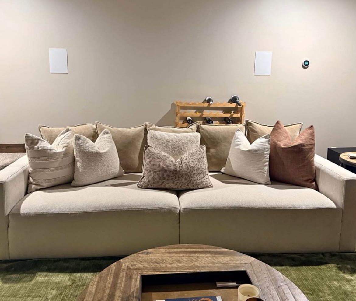 Designer Couch Custom Made (Pillows not included) 
