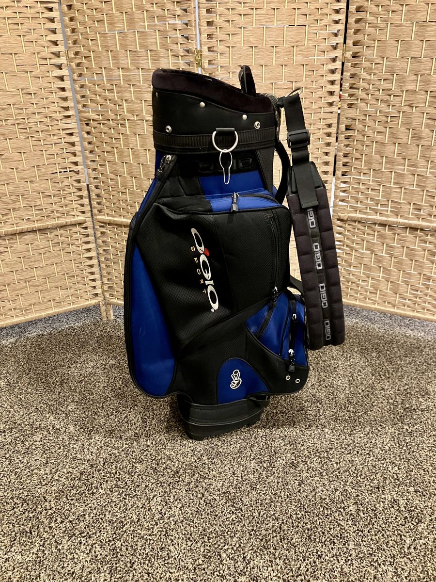 Ogio Blue & Black Cart Golf Bag