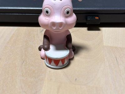 Toniebox Favorite Children's Songs Pig Animal Songs Audio Play Figure ~45 Min Run Time
