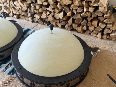 Hammerton Custom Semi-Flush Mount Motif Fixture