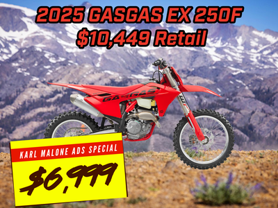 2025 Gas Gas EX 250F Red - G56303-C