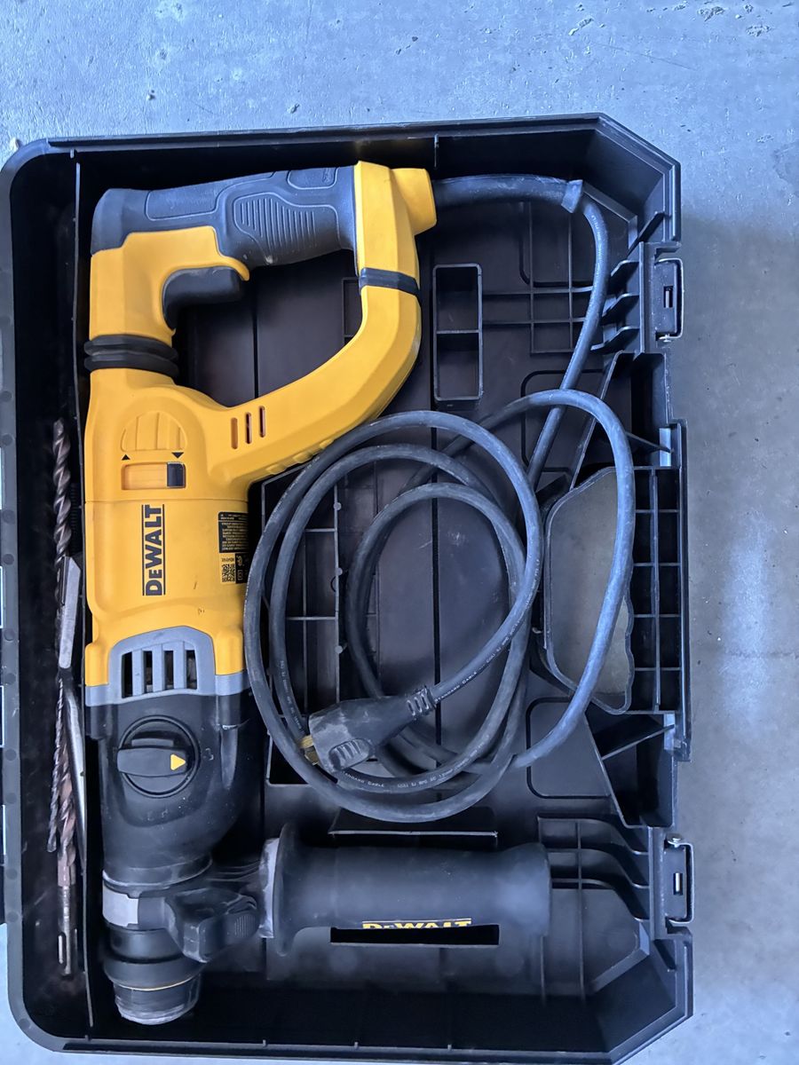 DEWALT D25263 3-Mode SDS D-Handle Rotary Hammer Drill with Case