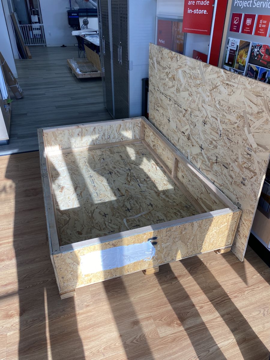 Wooden Crate - Great for Storage, Gardening, and More