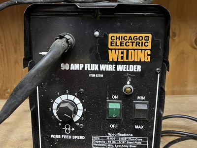 Welder - Chicago Electric 90 Amp Flux Wire Welder