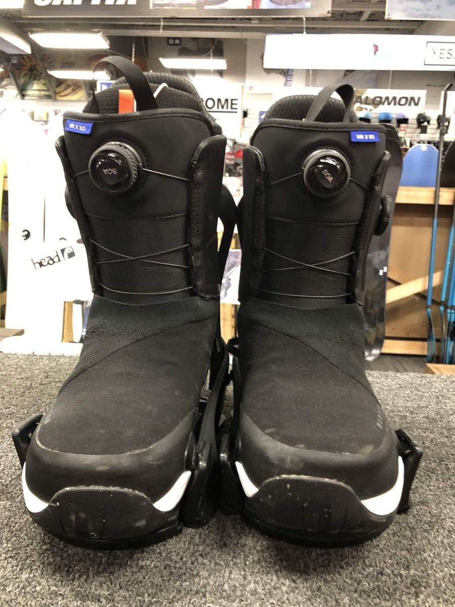 Used Burton Waverange X Step-on Snowboard Boot+Binding Mens 10.5