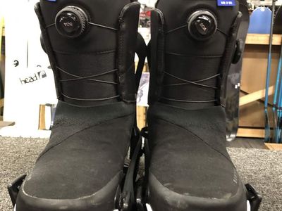 Used Burton Waverange X Step-on Snowboard Boot+Binding Mens 10.5