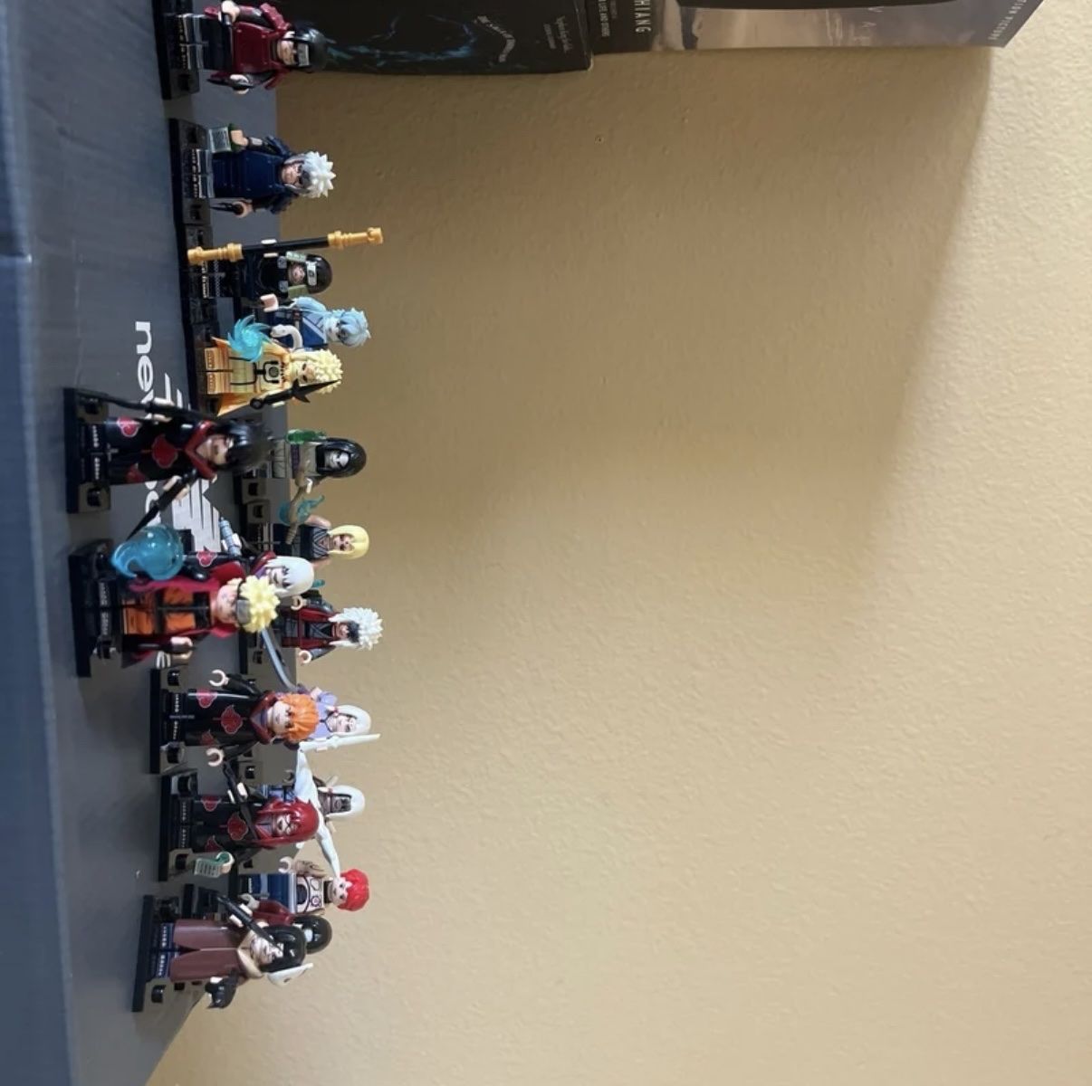 Naruto & Anime Custom Building Toy Minifigures Lot with Keychains