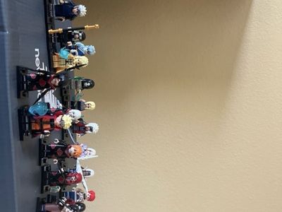 Naruto & Anime Custom Building Toy Minifigures Lot with Keychains